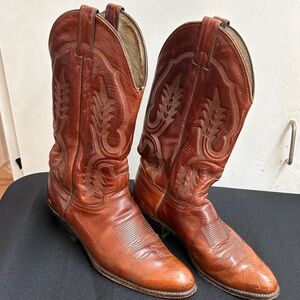 Abilene Boot Co. Chestnut Heeled Boots